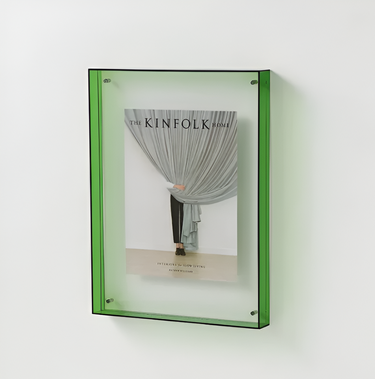 Modern Transparent Photo Frame - Minimalist Design for Desk or Wall - view 14
