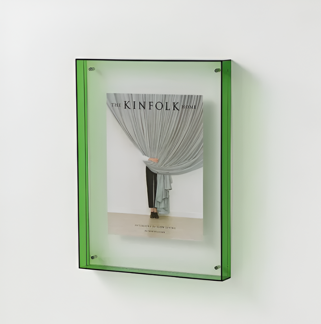 Modern Photo Frame – Transparent Acrylic, Minimalist Design for Office or Wall Decoration – view 14
