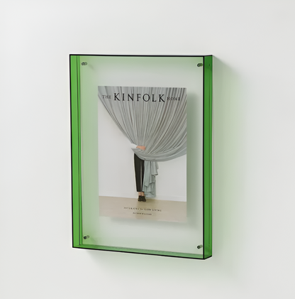Modern Transparent Photo Frame - Minimalist Design for Desk or Wall - view 14