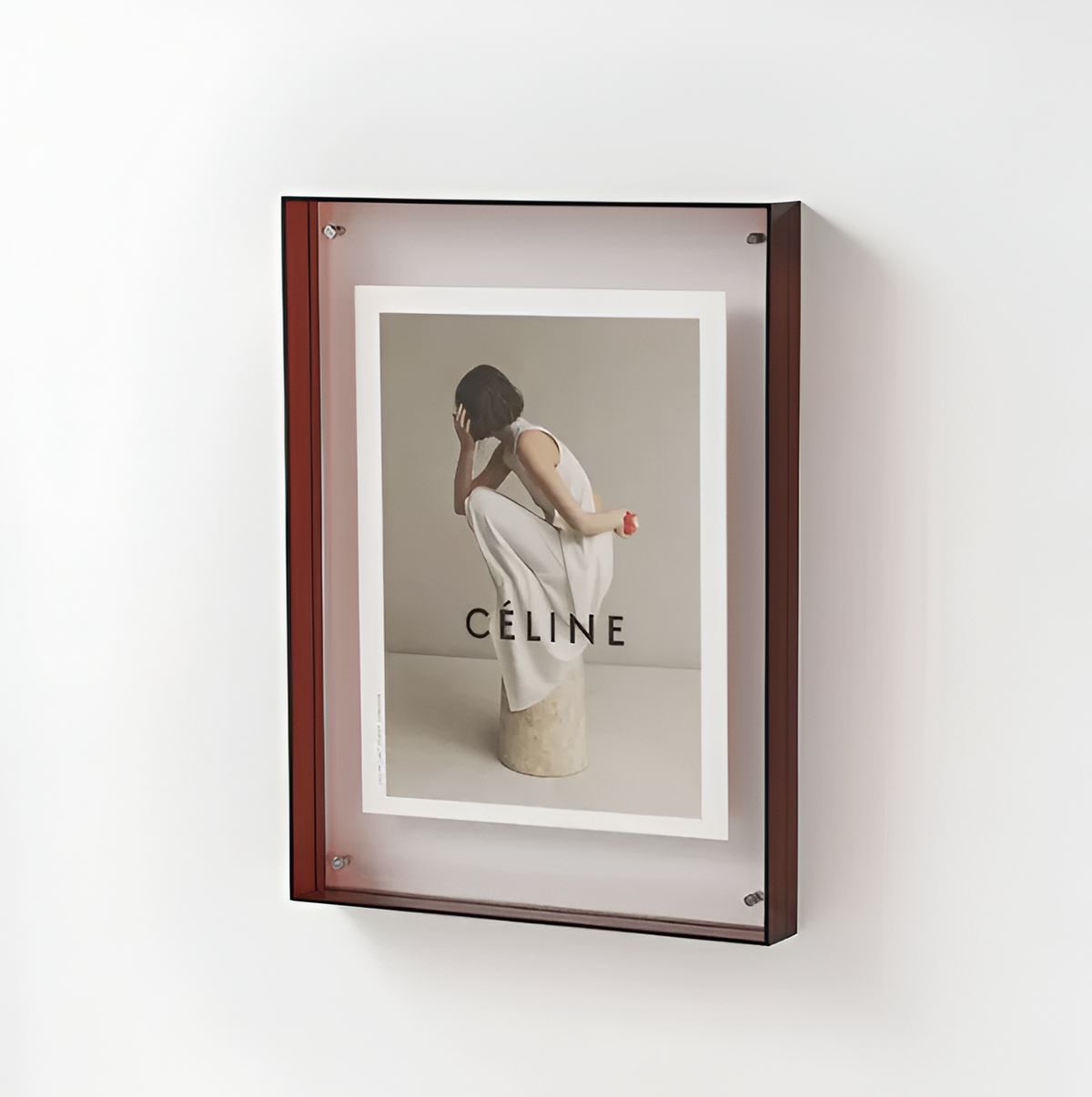 Modern Transparent Photo Frame - Minimalist Design for Desk or Wall - view 17