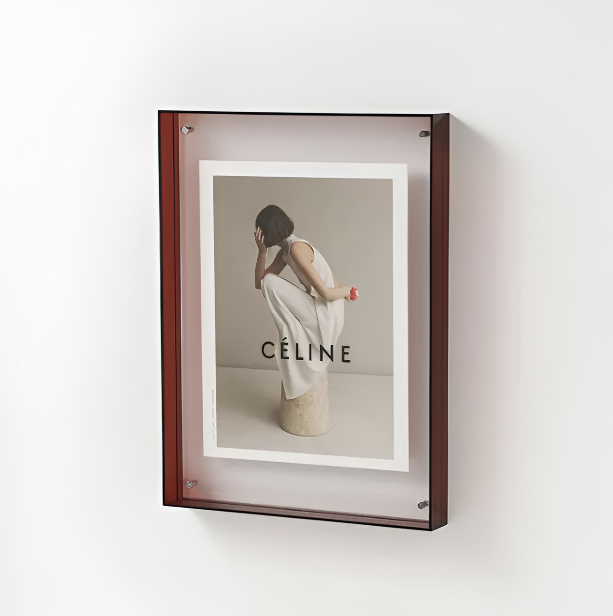 Modern Photo Frame – Transparent Acrylic, Minimalist Design for Office or Wall Decoration – view 17