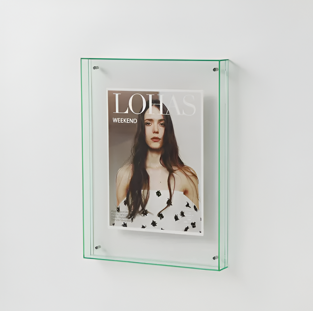 Modern Transparent Photo Frame - Minimalist Design for Desk or Wall - view 18