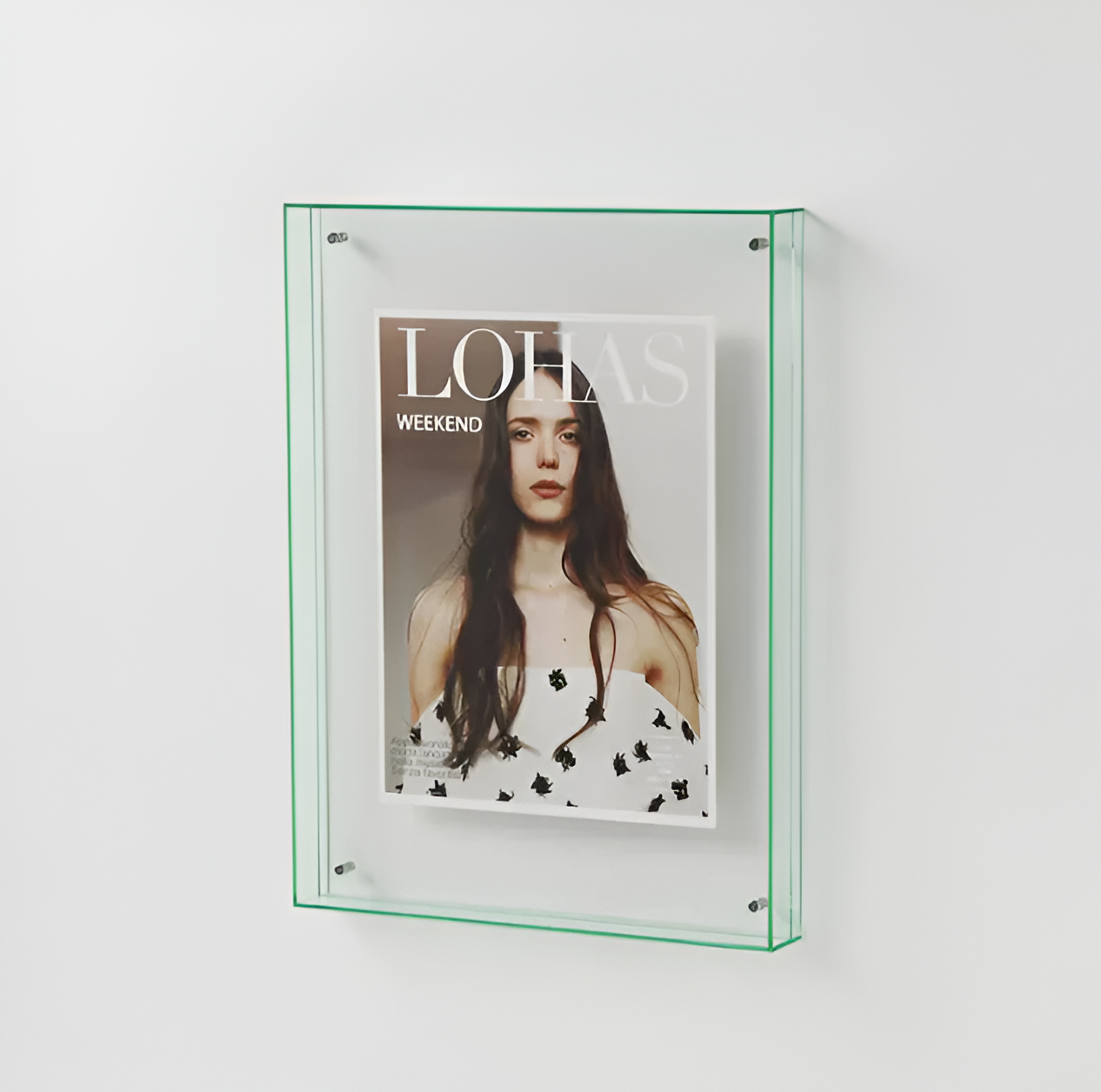 Modern Photo Frame – Transparent Acrylic, Minimalist Design for Office or Wall Decoration – view 18