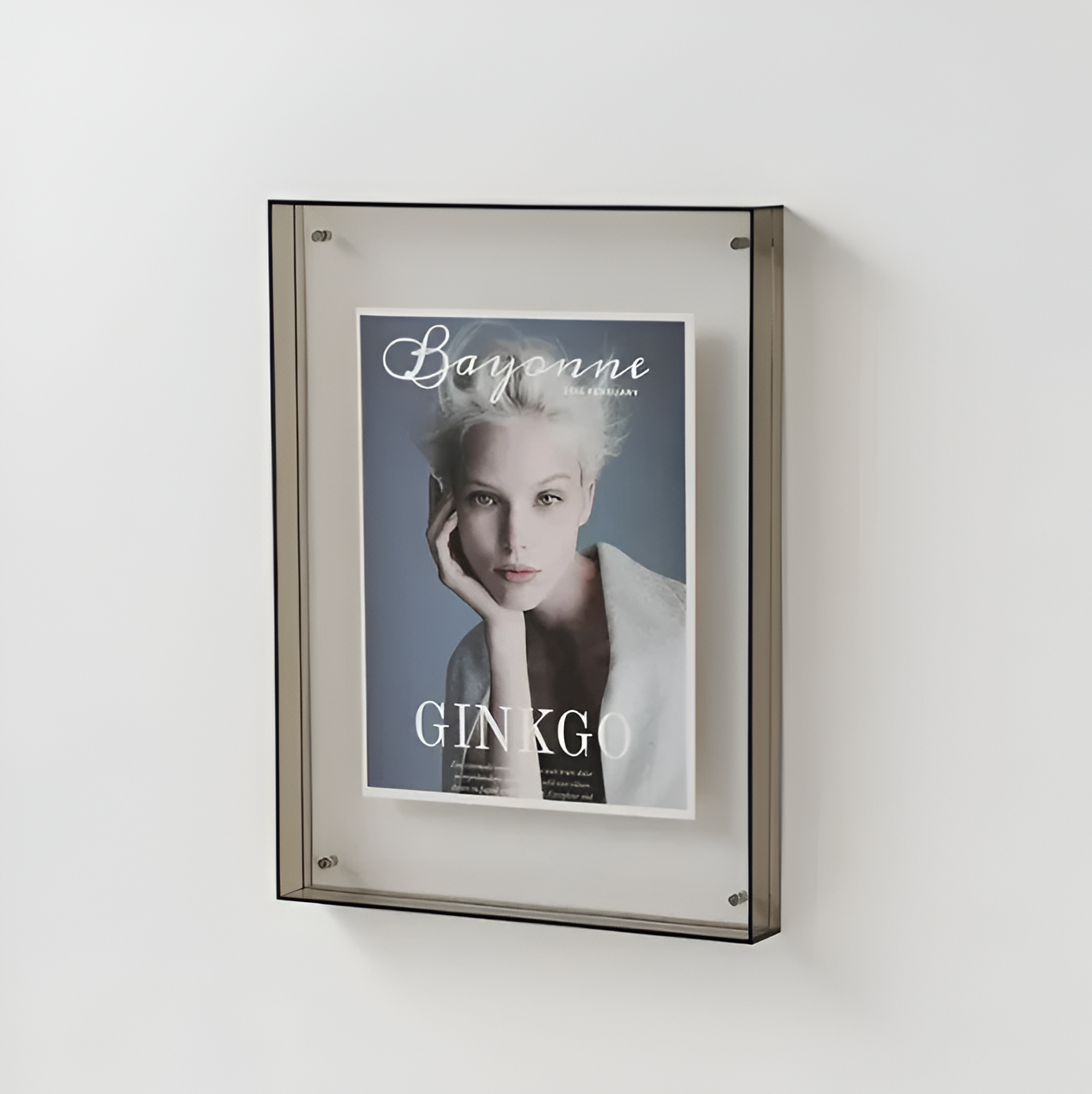 Modern Photo Frame – Transparent Acrylic, Minimalist Design for Office or Wall Decoration – view 20