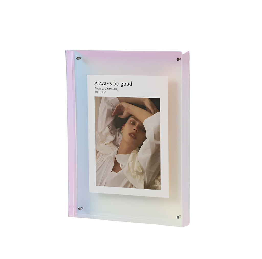 Modern Photo Frame – Transparent Acrylic, Minimalist Design for Office or Wall Decoration – view 12