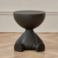 Round Black Plastic Coffee Table – Timeless Design for Living Room