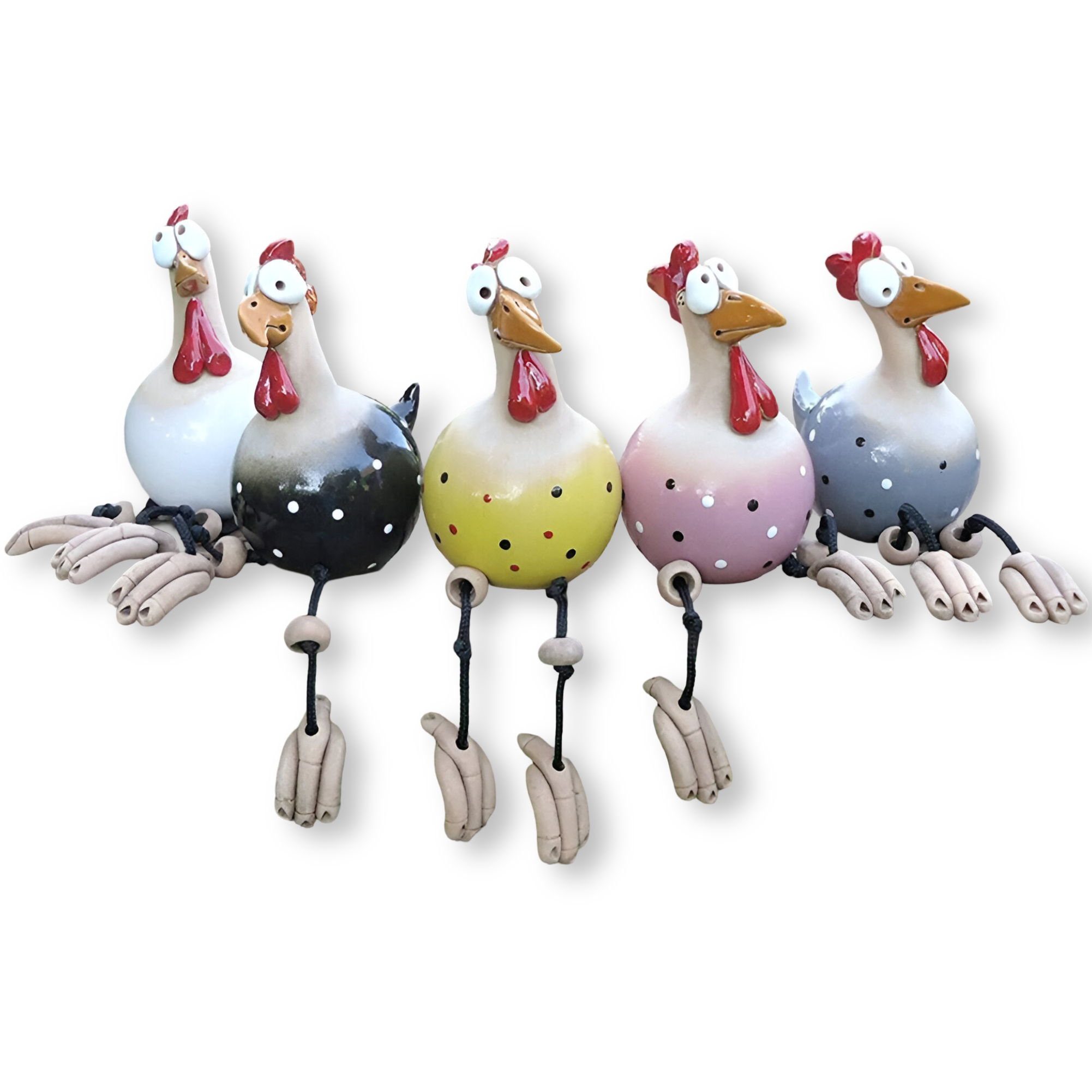 Eccentric Chicken Figure - Weather-Resistant Resin Garden Decor – view 18