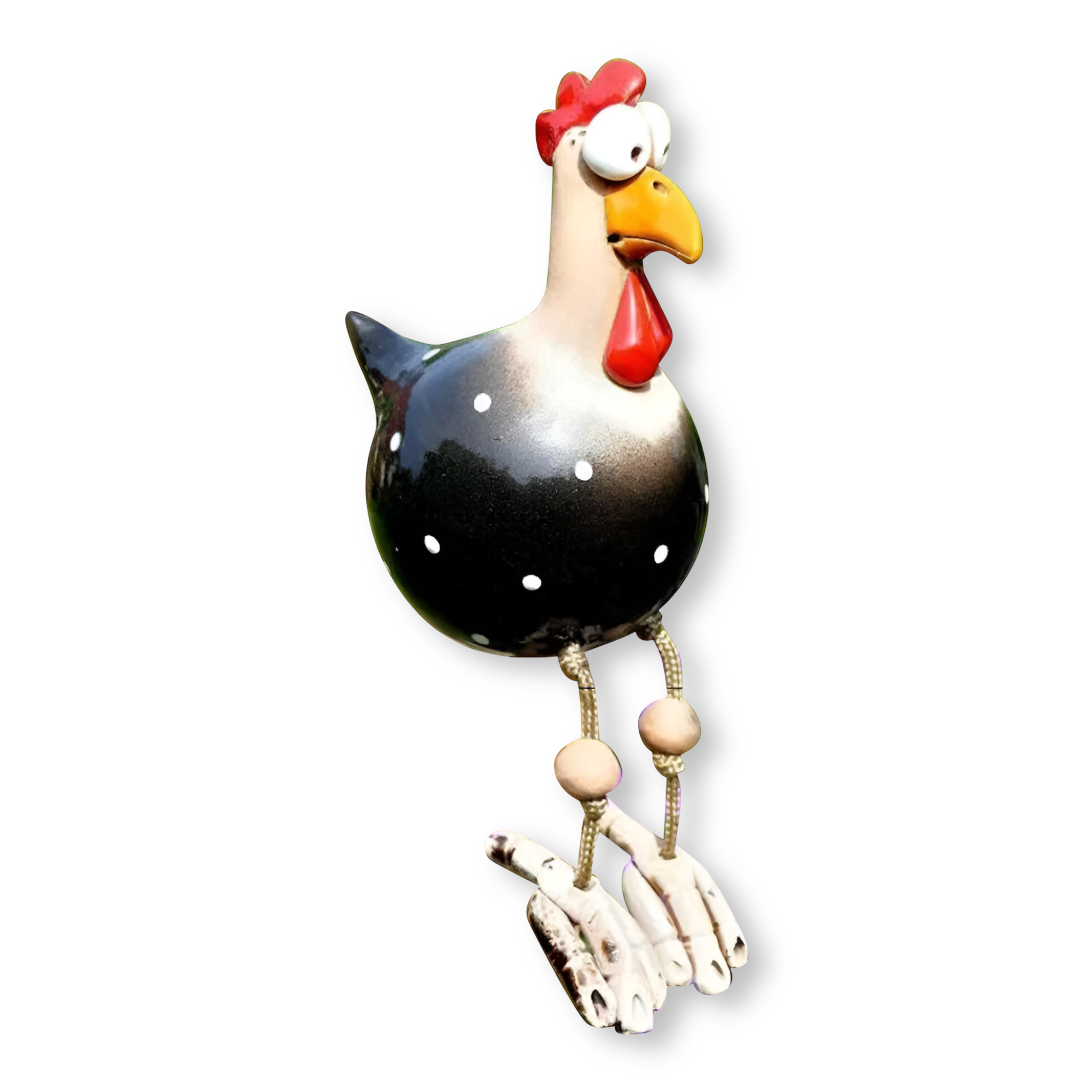 Eccentric Chicken Figure - Weather-Resistant Resin Garden Decor – view 14