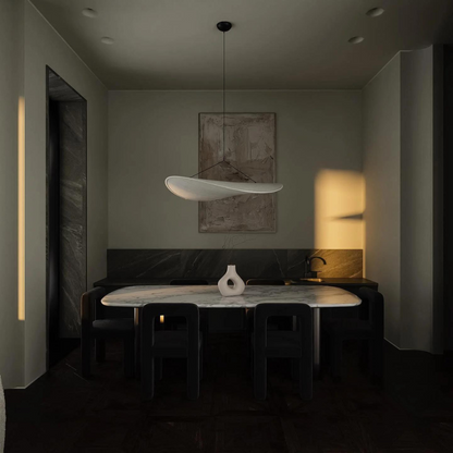 Japandi Pendant Lamp – Boho Design for Living or Dining Room - view 3