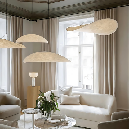Japandi Pendant Lamp – Boho Design for Living or Dining Room - view 7