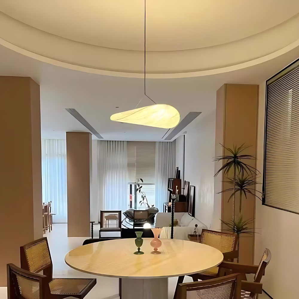 Japandi Pendant Lamp – Boho Design for Living or Dining Room - view 8