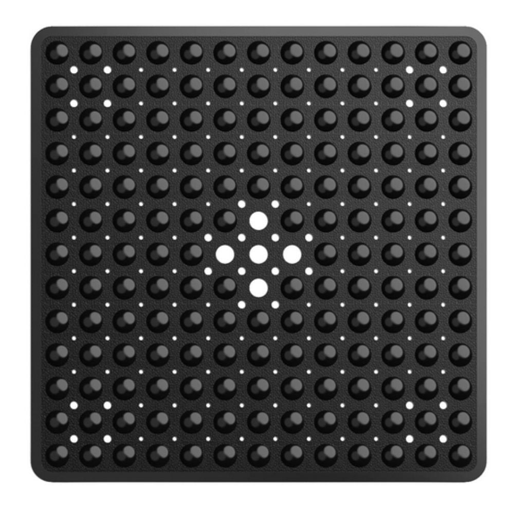 Non-Slip White Bath Mat with Minimalist Design for Shower - view 10