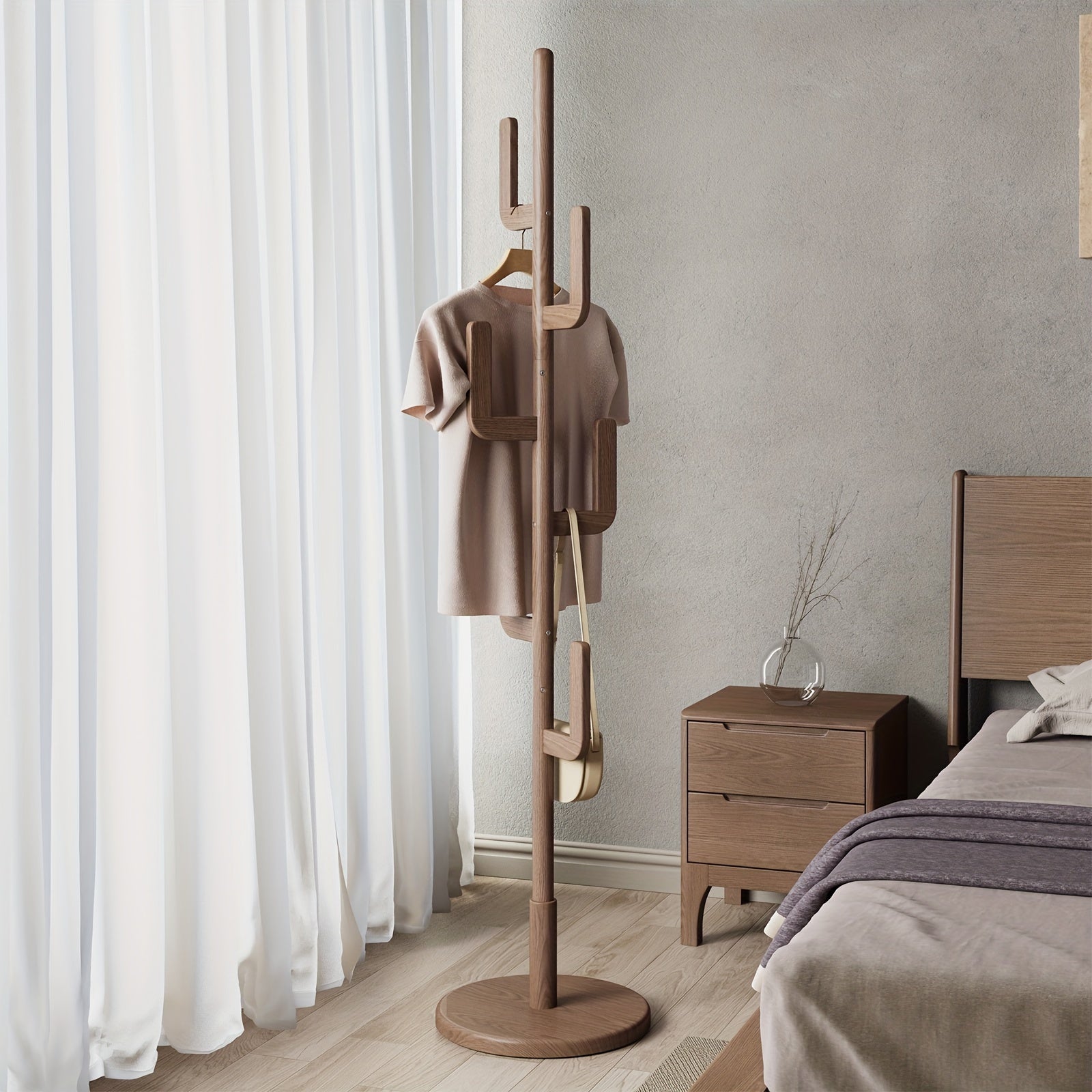 Cactus Coat Rack – Adjustable Height for Entryway or Bedroom - view 6
