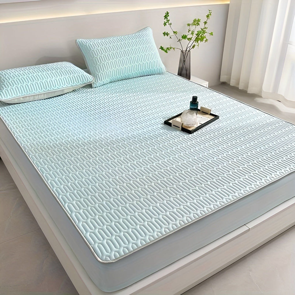 Cooling Latex Mattress Set – White, Breathable Unit for Refreshing Sleep in Summer – view 9