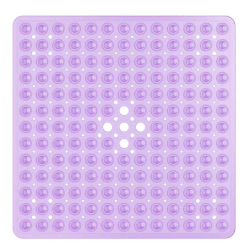 Non-Slip White Bath Mat with Minimalist Design for Shower - view 11