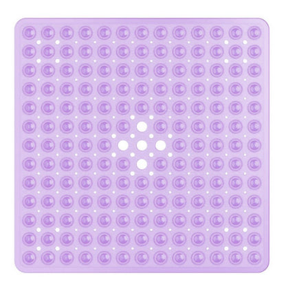 Non-Slip White Bath Mat with Minimalist Design for Shower - view 11