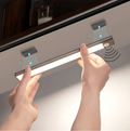 Wireless LED Motion Sensor Lamp - Modern Aluminum for Bedroom or Hallway