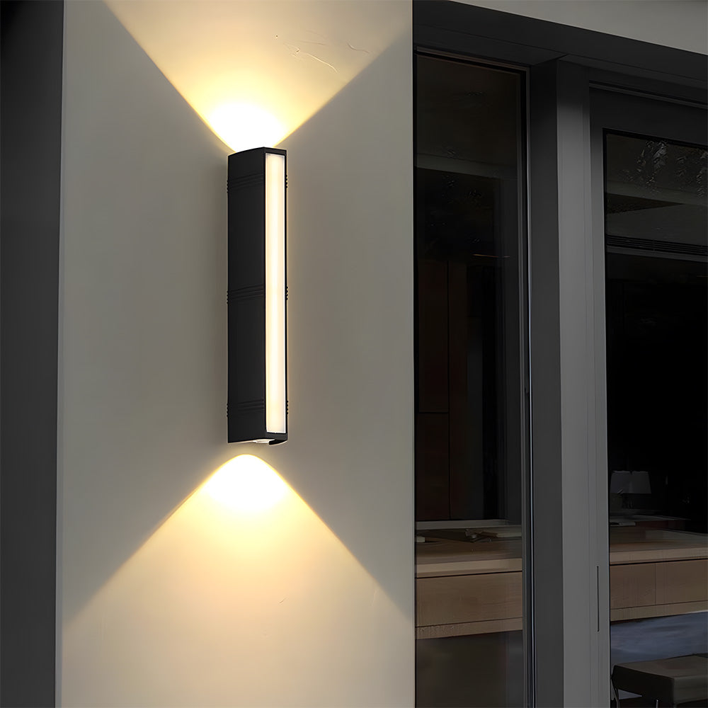 Modern Outdoor LED Wall Light for Garden, Terrace, or Entrance - view 10