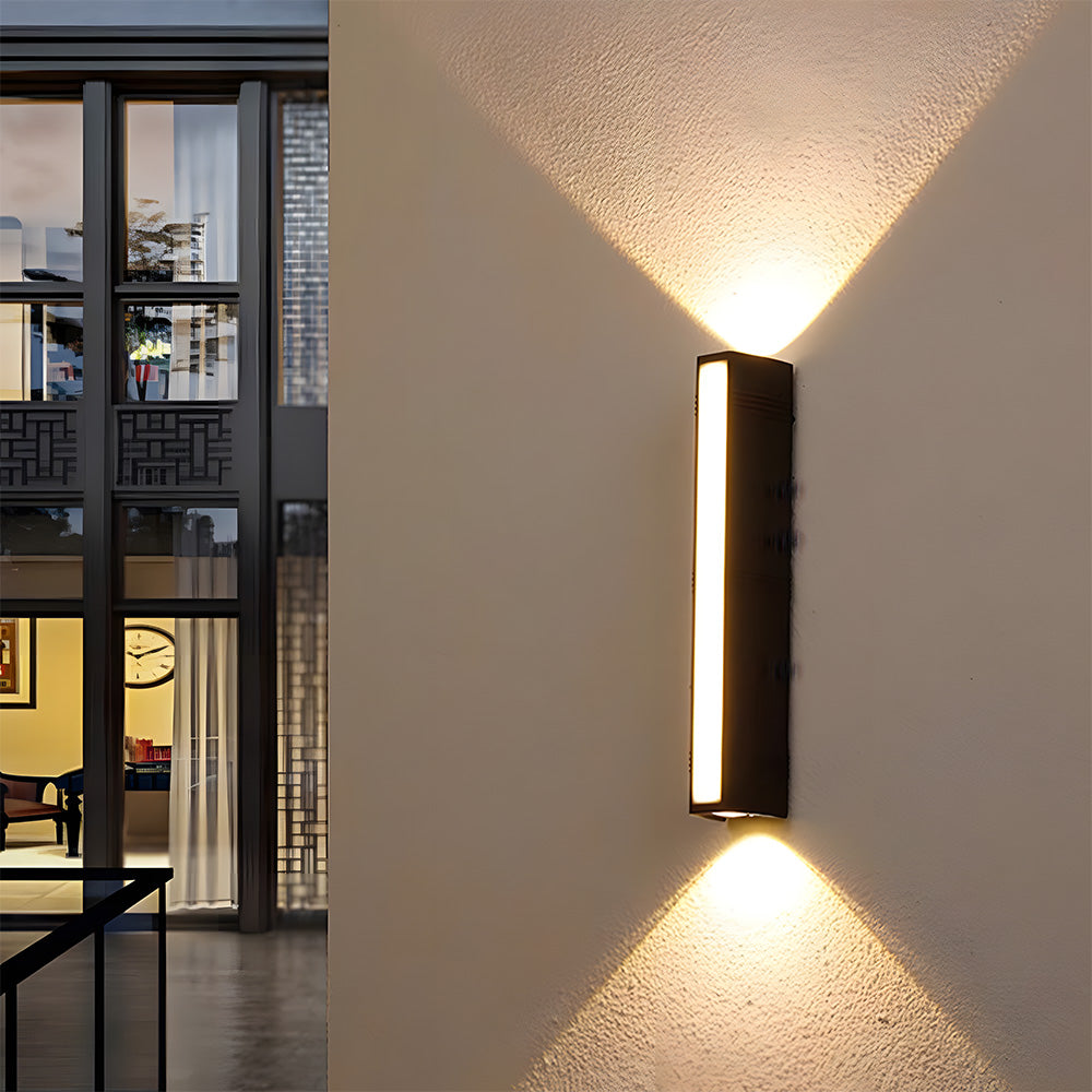 Modern Outdoor LED Wall Light for Garden, Terrace, or Entrance - view 12