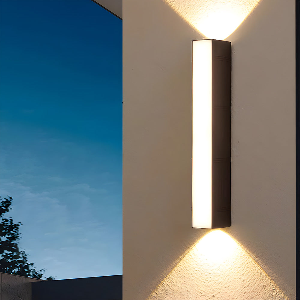 Modern Outdoor LED Wall Light for Garden, Terrace, or Entrance - view 13