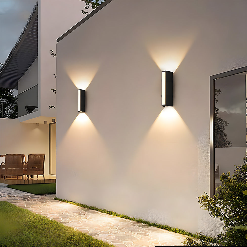 Modern Outdoor LED Wall Light for Garden, Terrace, or Entrance - view 3