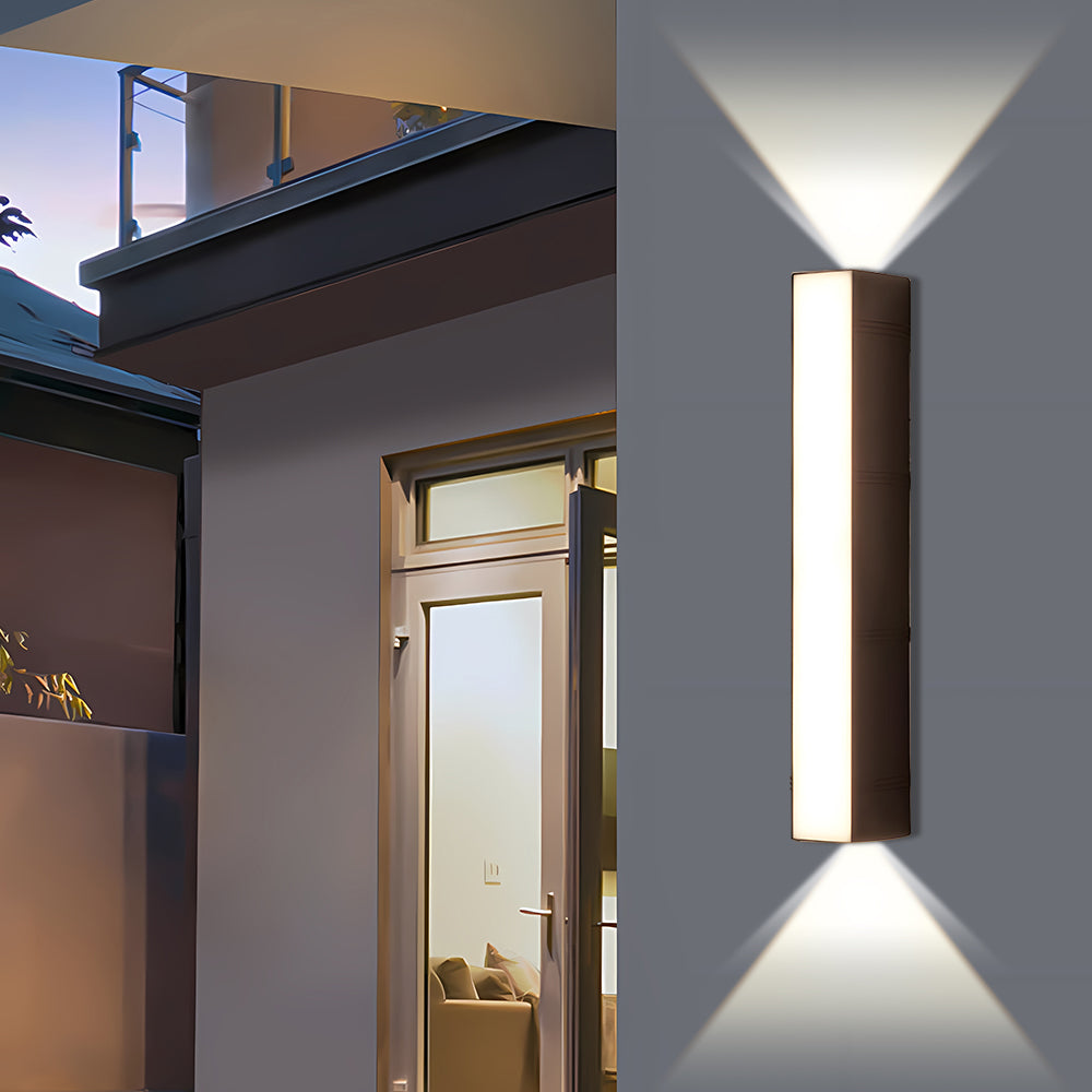 Modern Outdoor LED Wall Light for Garden, Terrace, or Entrance - view 9