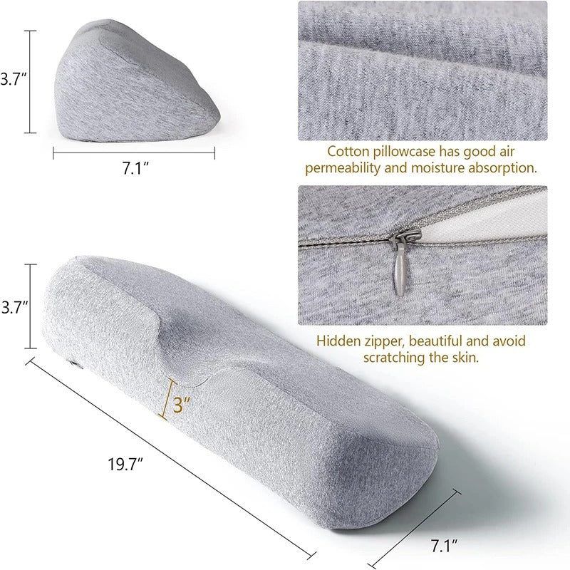 Hypoallergenic Neck Support Pillow for Side and Back Sleepers - view 3