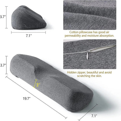 Hypoallergenic Neck Support Pillow for Side and Back Sleepers - view 4