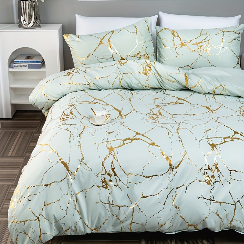 Swirl-Pattern Duvet Cover - Soft and Breathable for the Bedroom - view 3