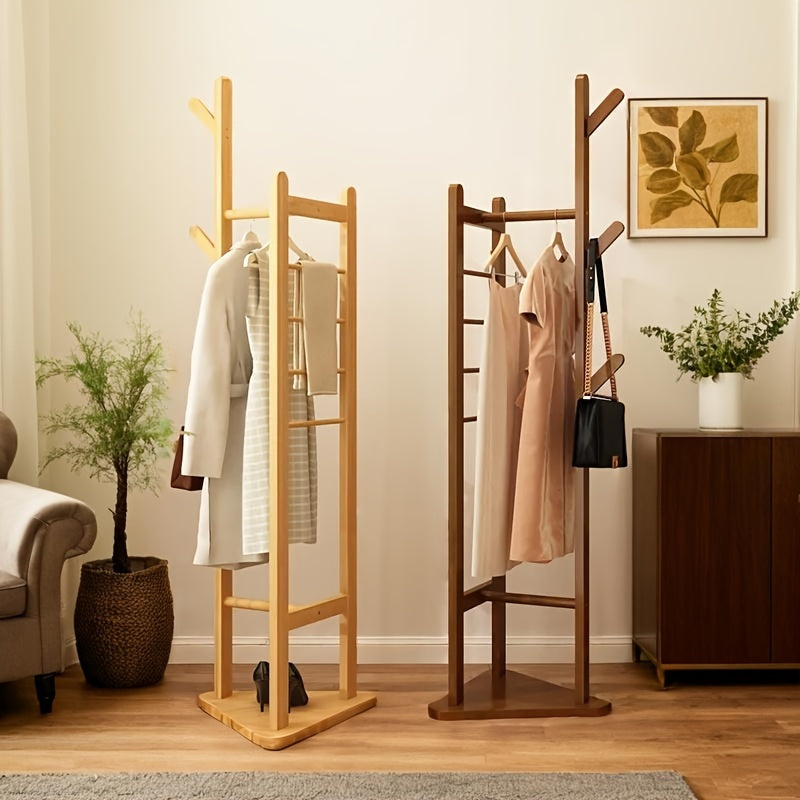 Coat Rack with Shelf and Hooks for Entryway, Bedroom or Guest Room - view 5