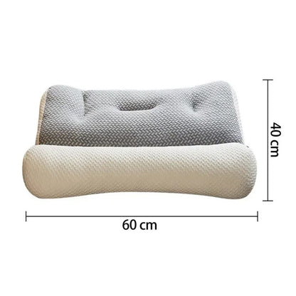 Adjustable Orthopedic Neck Pillow in White for Sleep Support - view 8