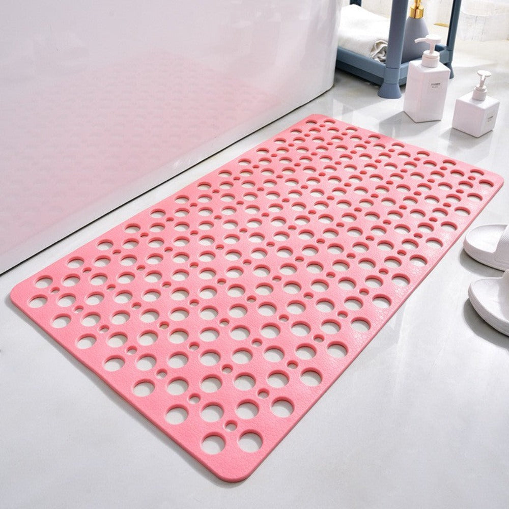 Anti-Slip Shower Mat with Perforated Design for Bathroom Safety - view 9