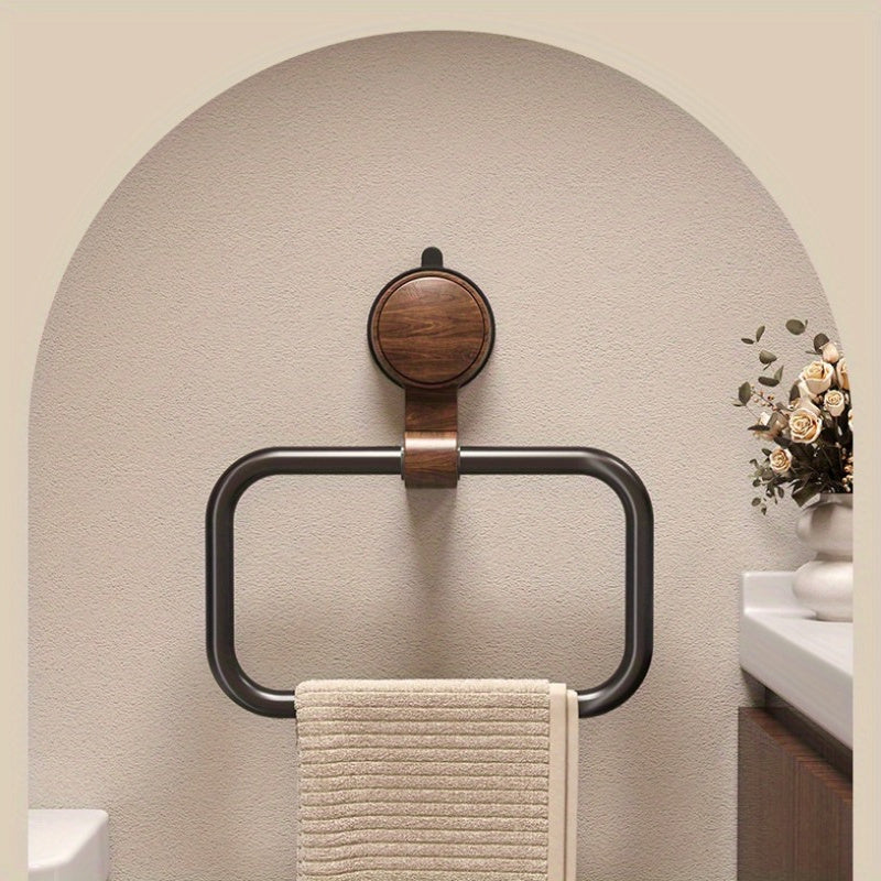 Elegant Rectangular Towel Holder for Modern Bathrooms - view 3