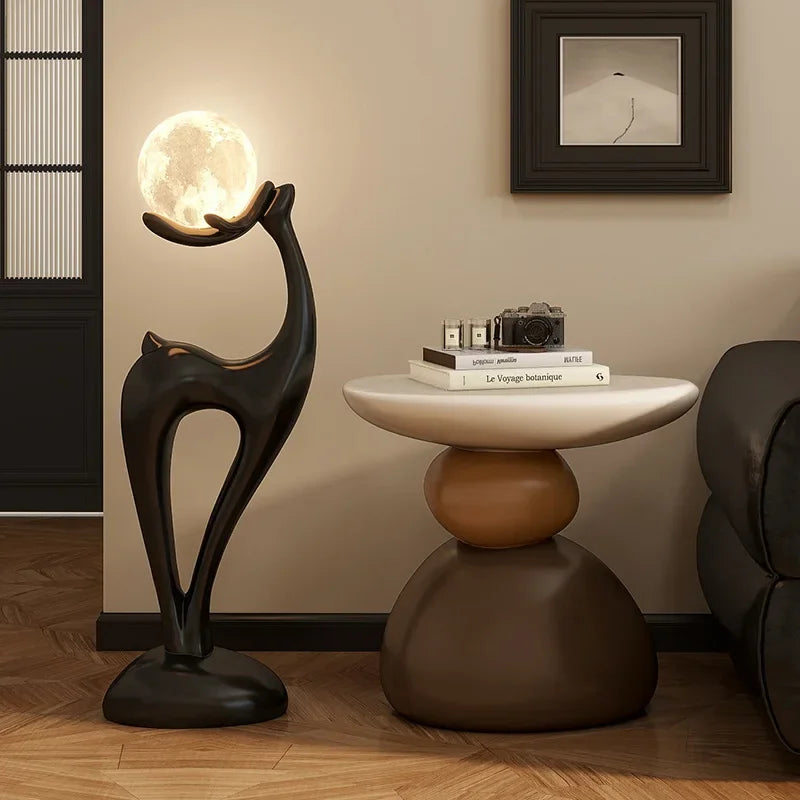 Moderne Sidebord – Harpiks, Skandinavisk Design til Stue eller Soveværelse – view 3