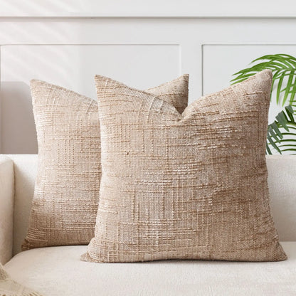 Beige Cushion Cover - Elegant Design for Sofa or Bedroom - view 7