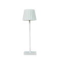 Rechargeable Antique Metal Table Lamp with Dimmable LED Shade – view 12