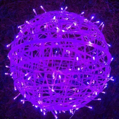 LED Woven-Pattern Ball Lights – Indoor and Outdoor Decorative Lighting - view 10