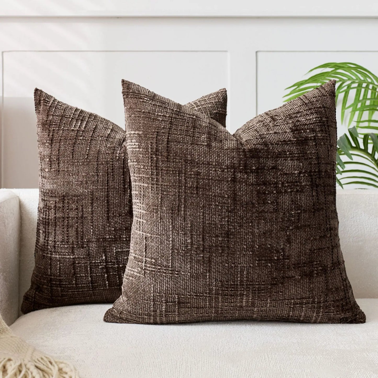 Beige Cushion Cover - Elegant Design for Sofa or Bedroom - view 9
