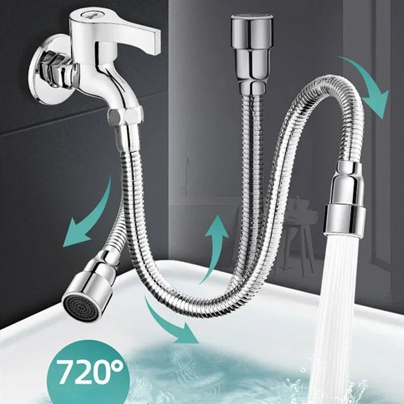 Flexible Kitchen Faucet Extender with Adjustable Spray Nozzle - view 3