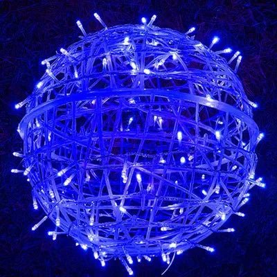 LED Woven-Pattern Ball Lights – Indoor and Outdoor Decorative Lighting - view 11