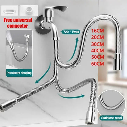 Flexible Kitchen Faucet Extender with Adjustable Spray Nozzle - view 5