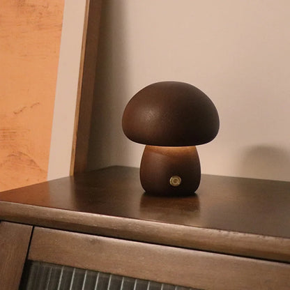 Mushroom Night Lamp – Touch Control LED for Kids and Cozy Spaces - view 7