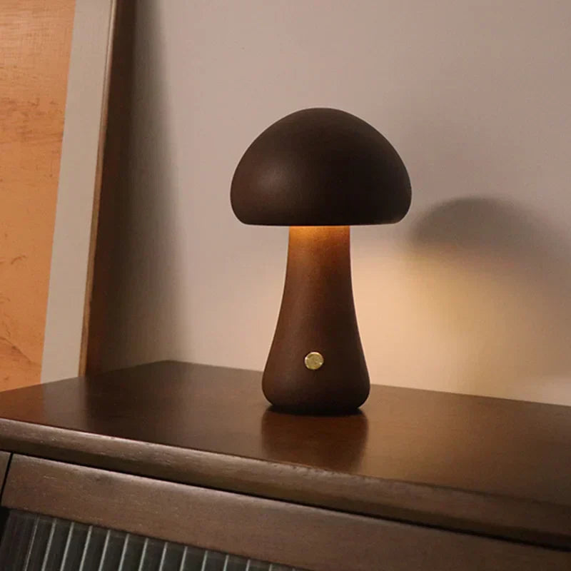Mushroom Night Lamp – Touch Control LED for Kids and Cozy Spaces - view 13