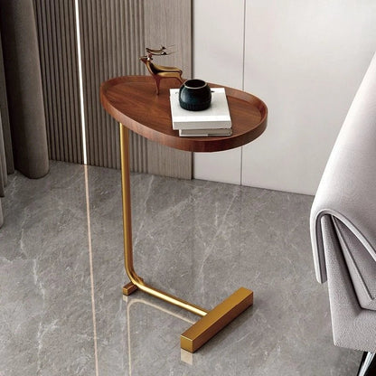 C-Shaped Side Table - Slim, Mobile Design for Sofa or Bedroom - view 9