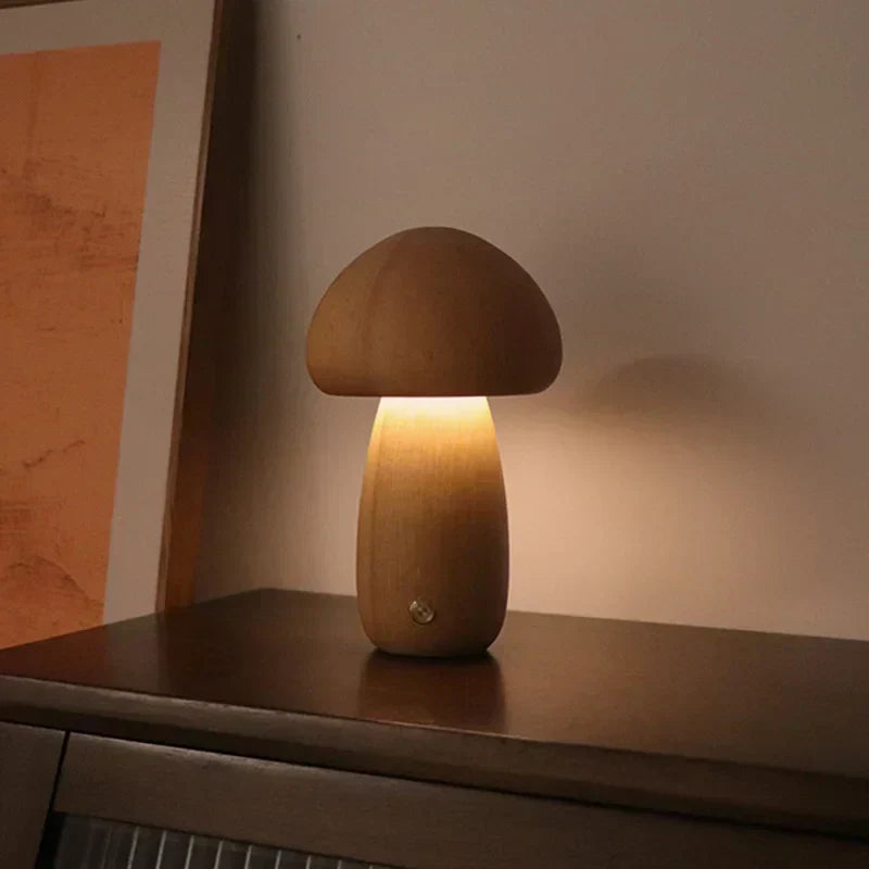 Mushroom Night Lamp – Touch Control LED for Kids and Cozy Spaces - view 10
