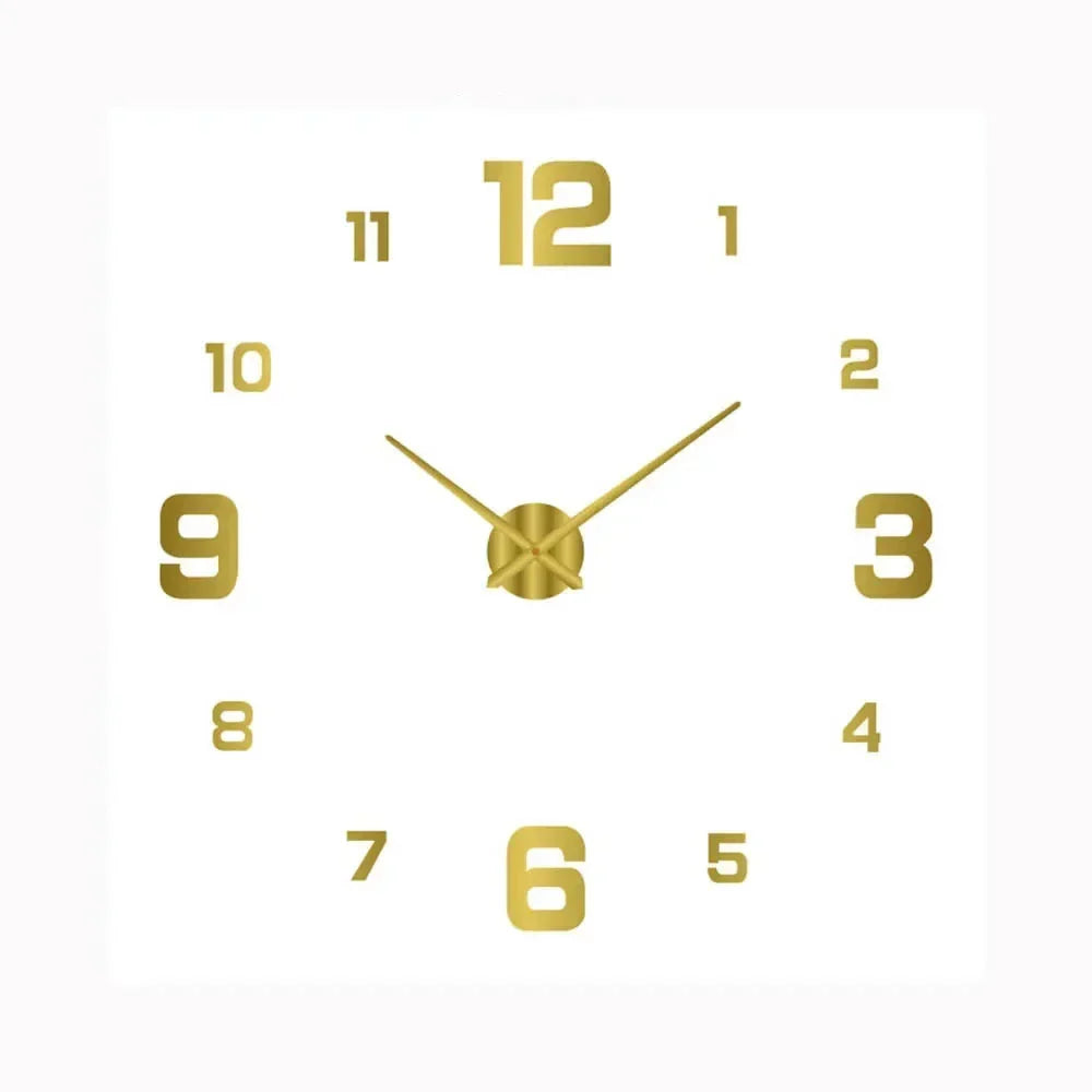 Classic Black and White Wall Clock – Silent Decor for Living Room or Bedroom – view 8