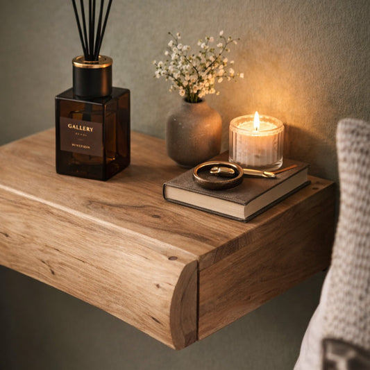 Compact Wall Shelf – Modern Floating Design for Bedroom or Guest Room - view 2