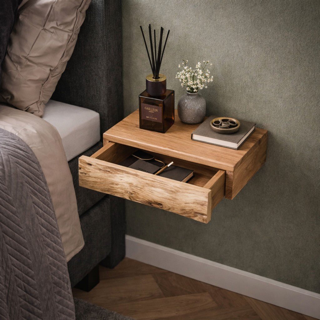 Compact Wall Shelf – Modern Floating Design for Bedroom or Guest Room - view 5