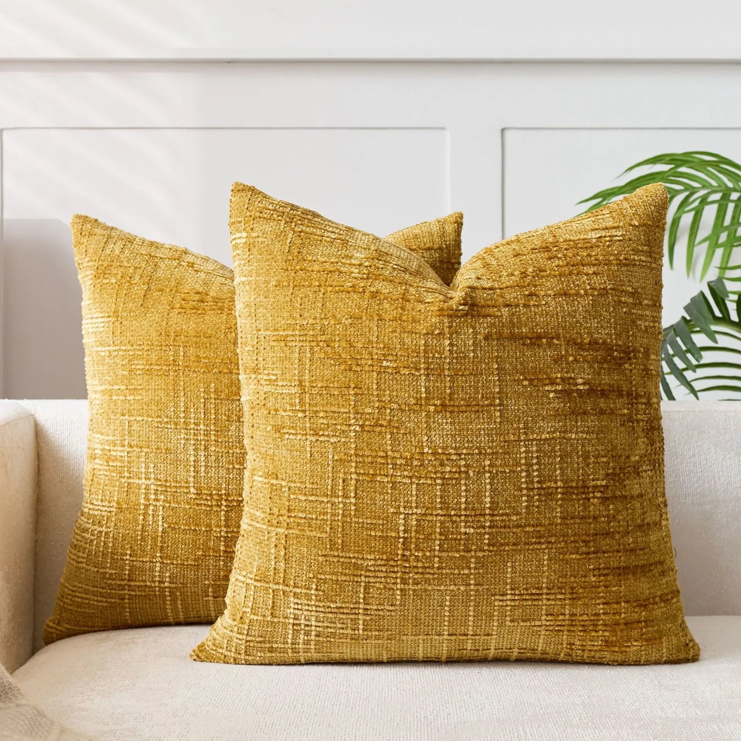 Beige Cushion Cover - Elegant Design for Sofa or Bedroom - view 5