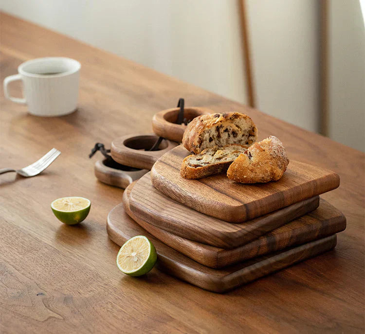 Double-Sided Cutting and Serving Board with Handle - view 5